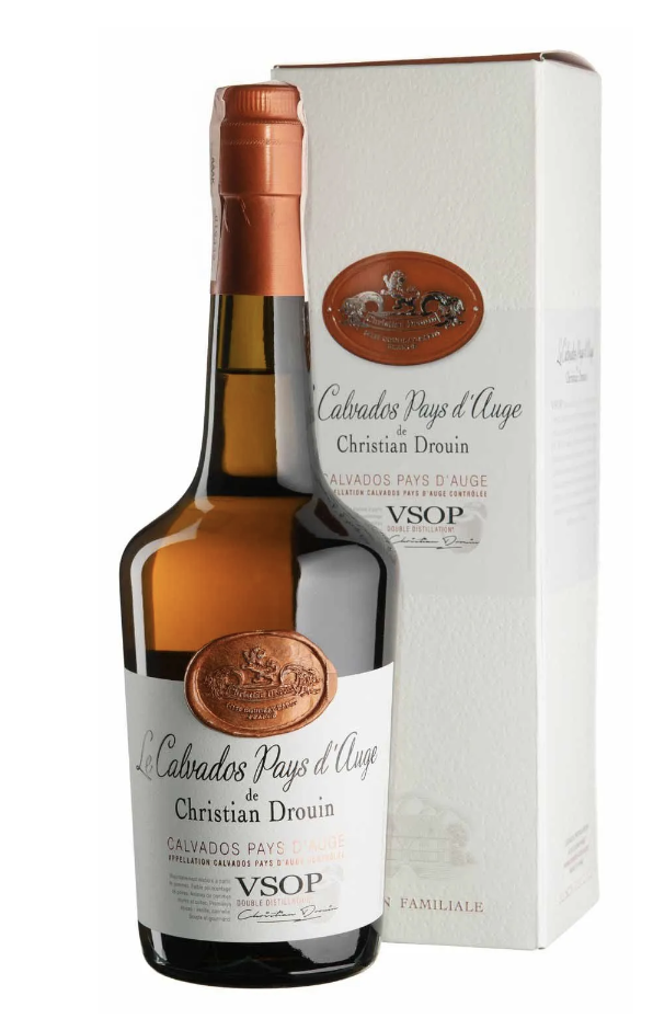 Кальвадос Christian Drouin Pale & Dry VSOP 40% 0.7 л gift box